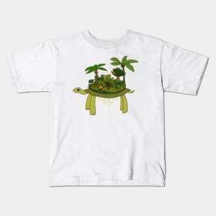 TURTLE ISLAND (EASIEST OF ALL) Kids T-Shirt